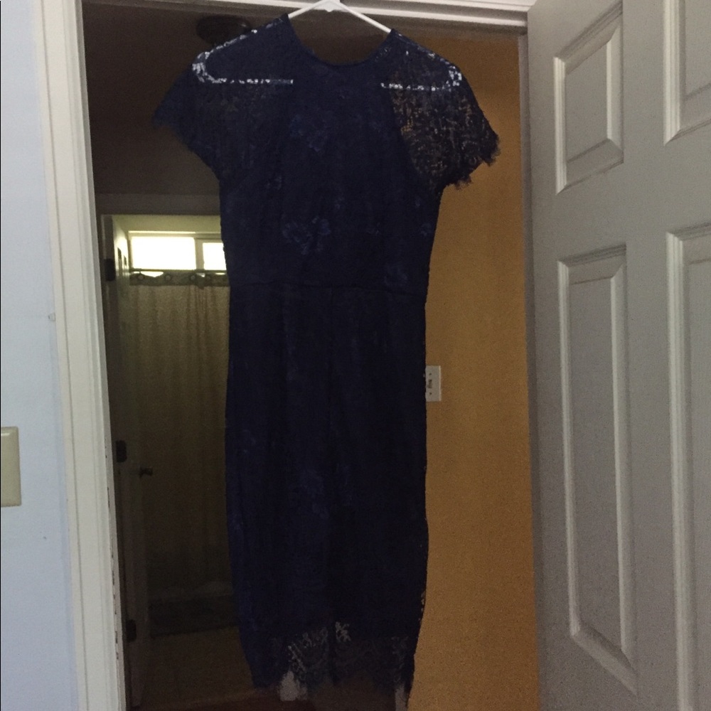 Navy blue dress size M